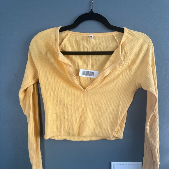 Free People Tops - Free People
Size medium 
Layering t long sleeve